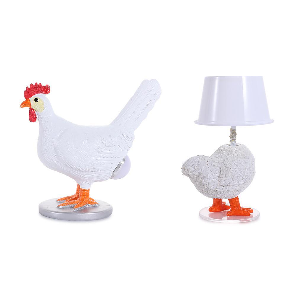 GOGOUP Đèn Ngủ Hình Trứng Gà 3D Ánh Sáng Trắng Dễ Thương