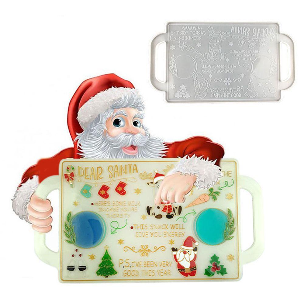 KRNY Khuôn Làm Khay Đựng Đồ Trang Sức Bằng Nhựa Resin Có Tay Cầm