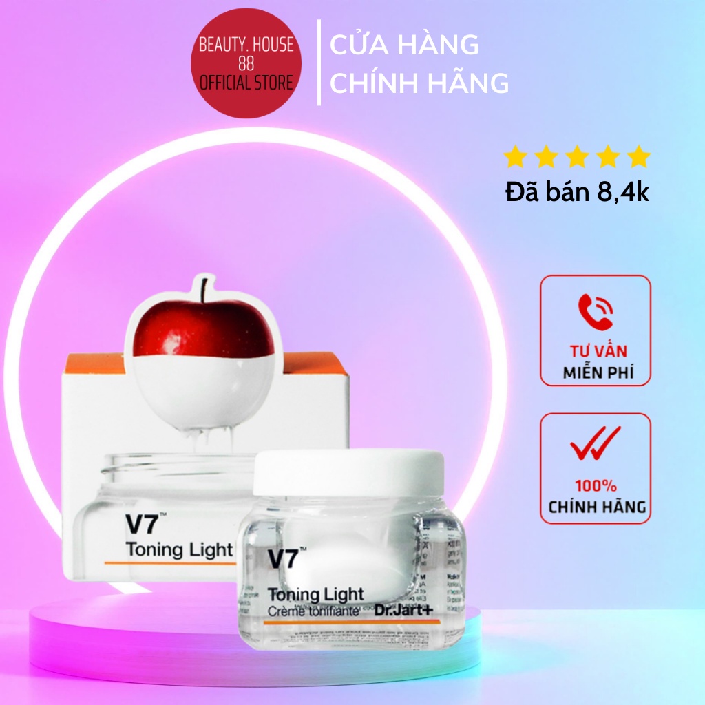 Kem V7 Toning Light mini chính hãng