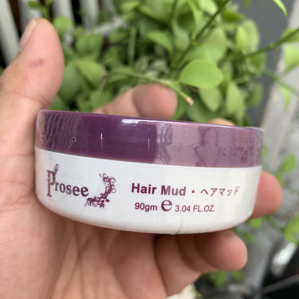 Prosee-Taiwan⛱Sáp Vuốt Tóc Tạo Kiểu Cứng Prosee Hair Mud 90g