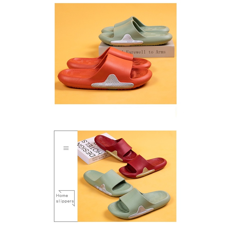 Dép Lê Họa Tiết Hoa Văn Trung Quốc Phong Cách retro Thời Trang