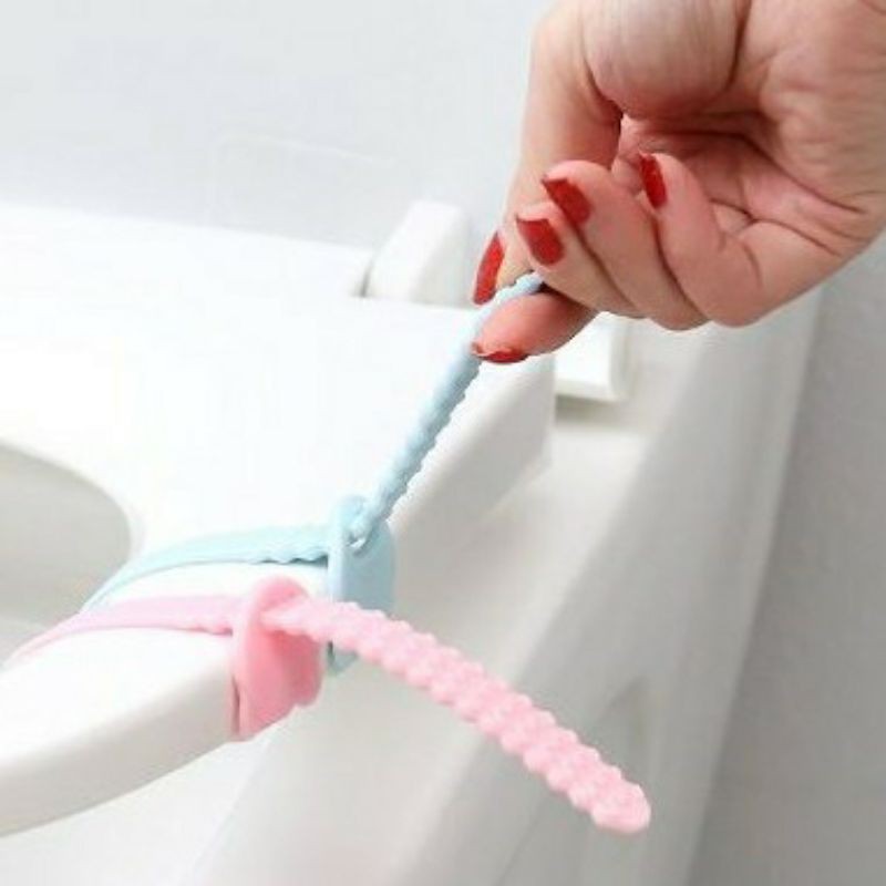 Dụng cụ nhấc nắp bồn cầu bằng silicone