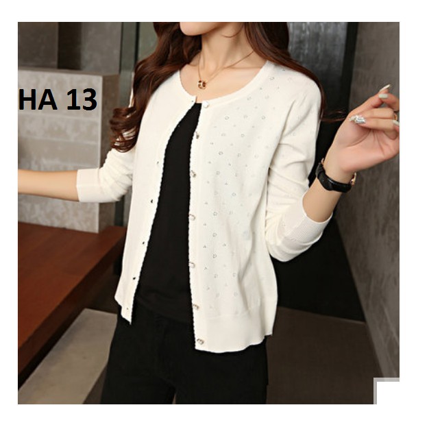 Áo khoác cardigan lót nỉ mỏng đẹp xinh | BigBuy360 - bigbuy360.vn