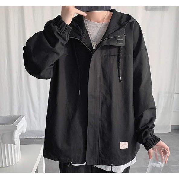 Áo khoác kaki nam thêu logo túi mới | BigBuy360 - bigbuy360.vn