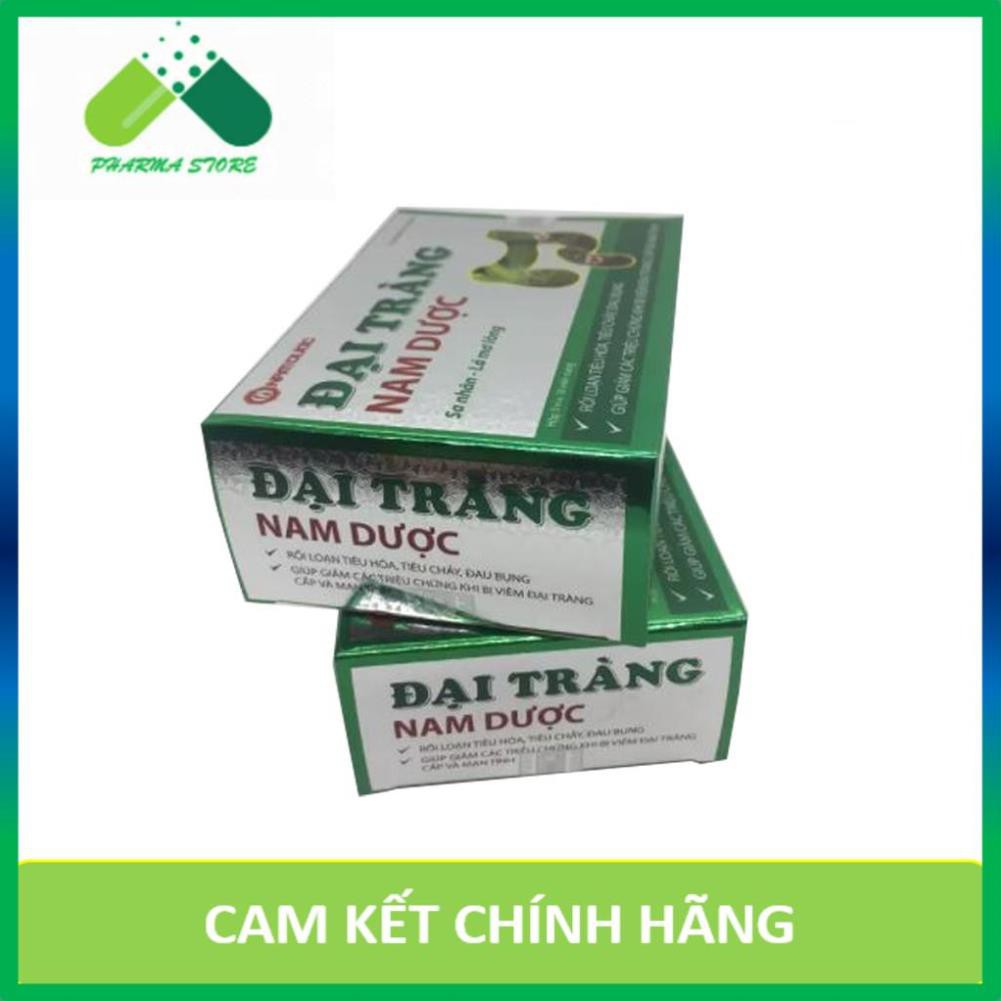 ! Viên Uống Đại Tràng Nam Dược - Giúp Giảm Triệu Chứng Viêm Đại Tràng Cấp & Mạn Tín – Hộp 30 viên