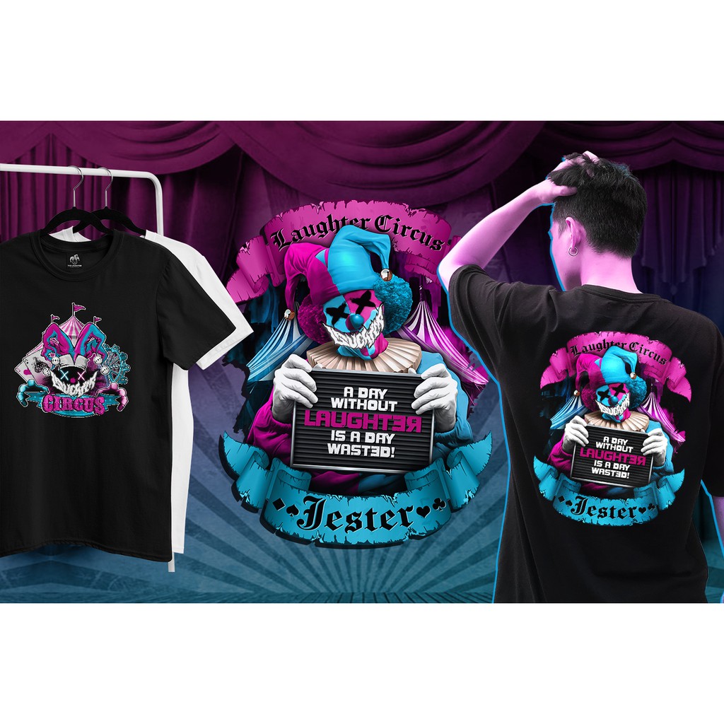 The Laughter - Áo Phông The Jester T-Shirt - 100% Cotton