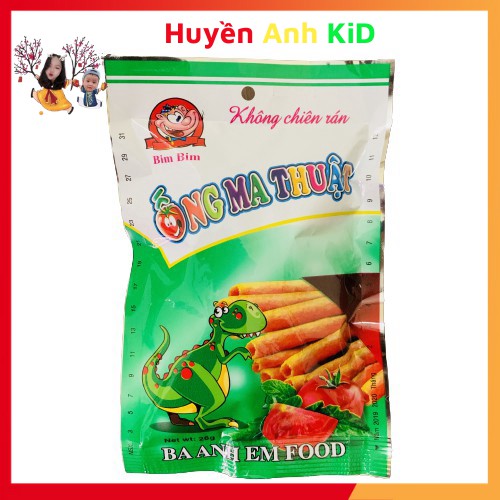 10 Gói Bim Bim Snack Ống Ma Thuật Ba Anh Em Food Đồ Ăn Vặt Cổng Trường Giòn Ngon Giá Rẻ Tuyệt Vời