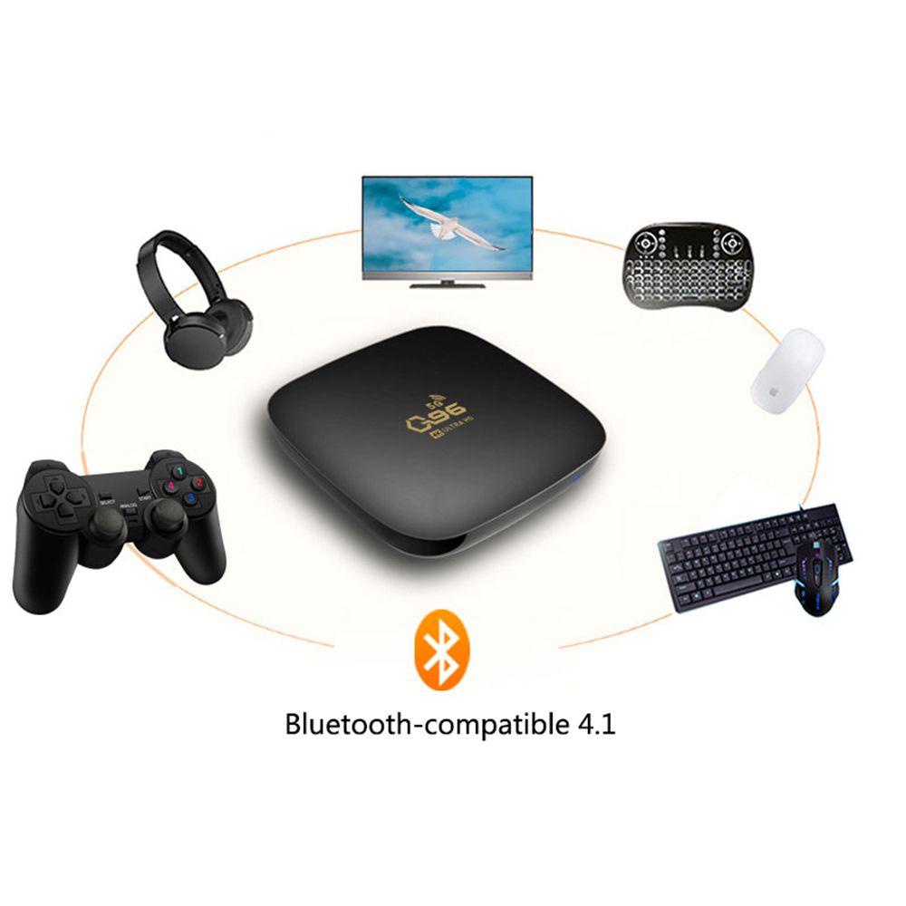 Bộ TV Box Q96 5G 2021 8GB+128GB 2.4/5G WIFI Bluetooth 4K Android 10.1 Và Phụ Kiện
