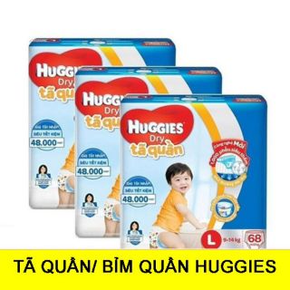 [MẪU MỚI] Tã quần Huggies M74/L68/XL62