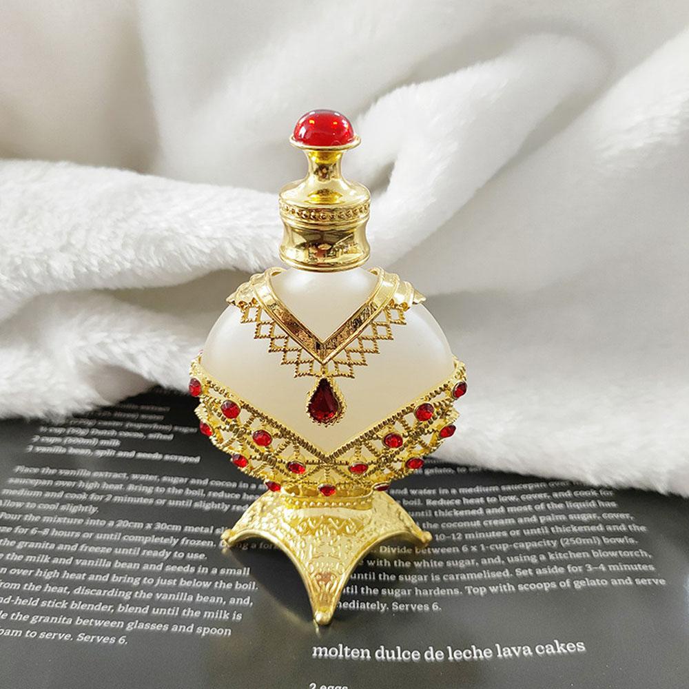 MOCHO Chai Rỗng Đựng Tinh Dầu / Nước Hoa Màu Vàng Kim Mang Đi Tiện Dụng