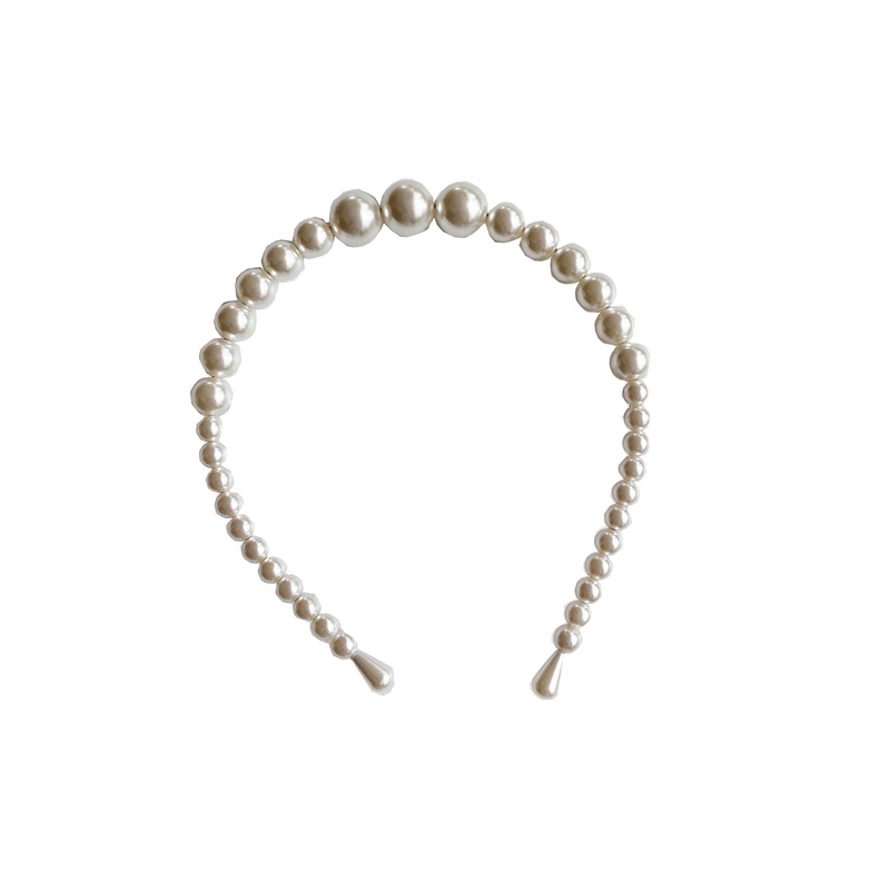 Băng Đô Cài Tóc Đính Hạt Ngọc Trai Chống Trượt Phong Cách Hàn Quốc