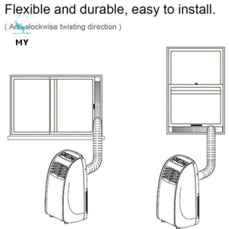Ống xả di động điều chỉnh được cho máy điều hòa không khí