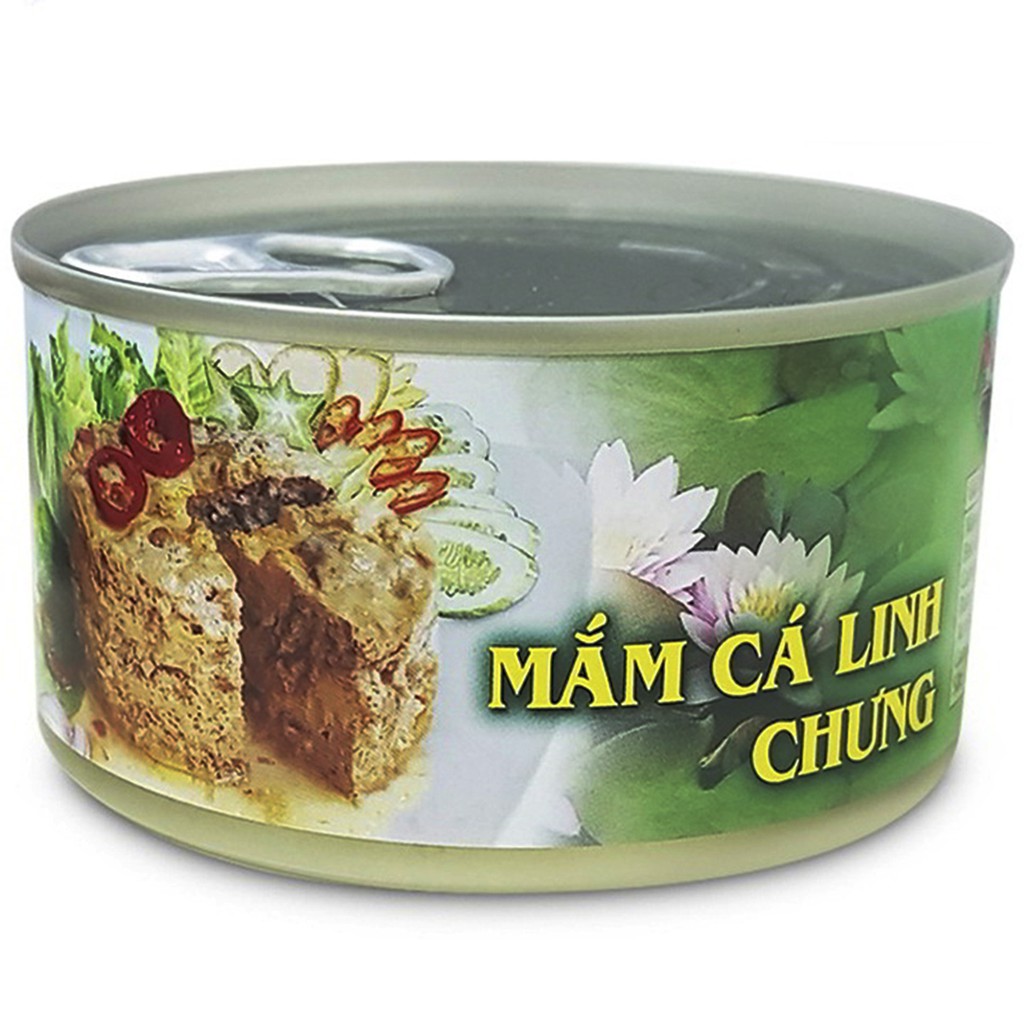 COMBO 06 cá đóng hộp -  2 Mắm Cá Linh Chưng + 2 Cá Linh Kho Mía + 2 Cá Mè Vinh Kho Lạt - Antesco - Đặc sản An Giang