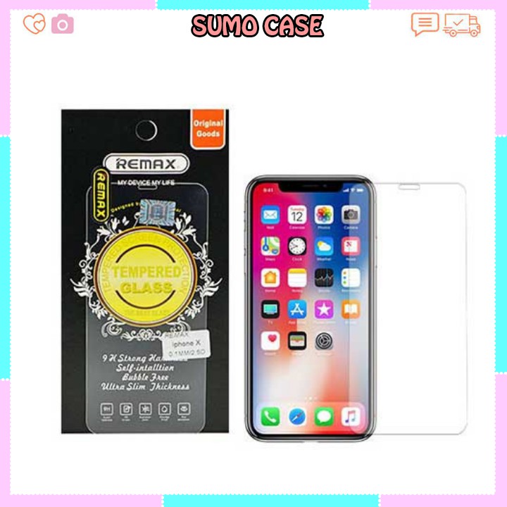 Kính cường lực Iphone Remax 2.5D Chính Hãng Dày 0.1 mm Dành Cho IPhone 6/6+/7/8/7+/8+/X/Xs/Xr/Xs MAX/11/11pro/11promax