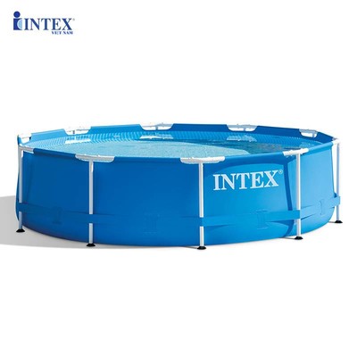 Bể khung kim loại tròn 3m66 kèm máy lọc nước INTEX 28212