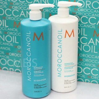 Dầu gội xả dưỡng ẩm moroccanoil hydration 1000ml chính hãng