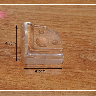 Set 4 miếng silicon bịt chụp góc cạnh bàn bảo vệ an toàn cho bé