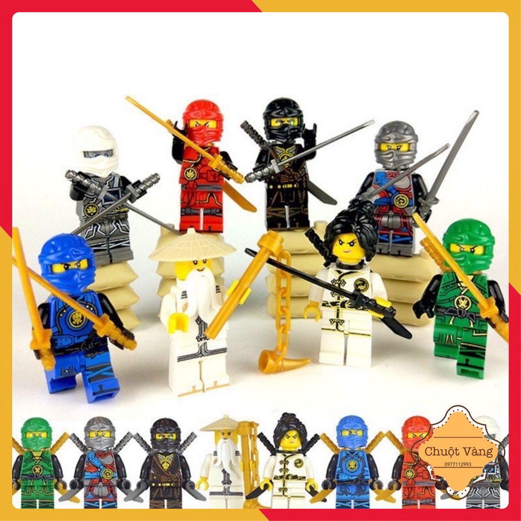 Đồ chơi lắp ráp Ninja cho bé kèm phụ kiện (nhiều mẫu)