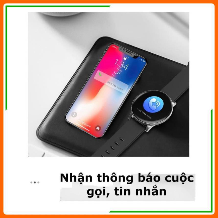 HÀNG CAO CẤP -  Đồng hồ thông minh galaxy W8 đồng hồ nam nữ sức khỏe đo nhịp tim kết nối bluetooth  - Hàng Cao Cấp