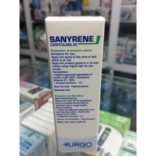 Dung dịch xịt ngừa loét do tì đè, hăm tã Urgo Sanyrene 20ml
