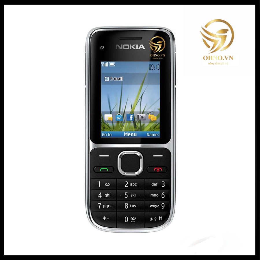 Điện Thoại Phổ Thông Đập Đá Nokia C2-01 Điện Thoại Bàn Phím To Cho Người Già - OHNO Việt Nam