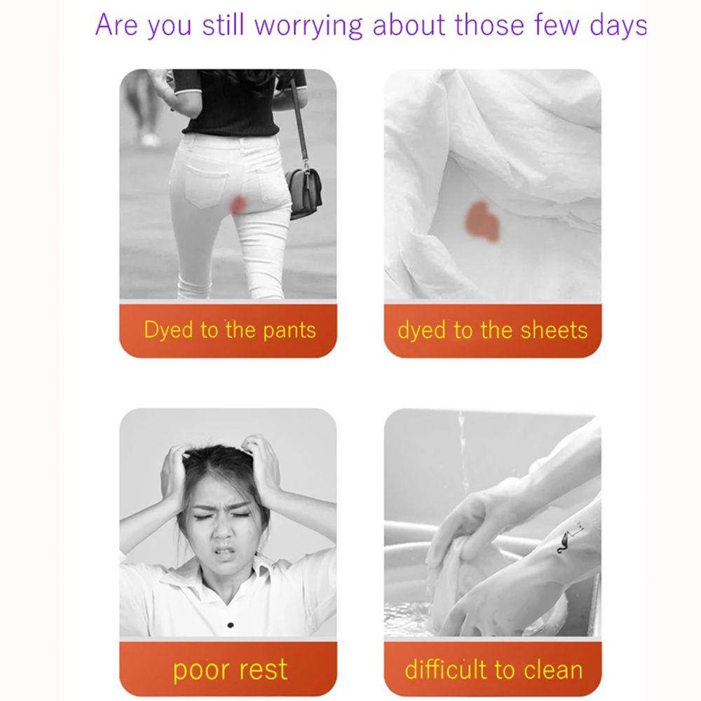 Quần Lót Cotton Mềm Mại Thoáng Khí Chống Rò Rỉ Kích Thước Lớn