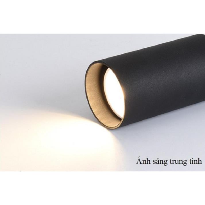 Combo 10 đèn LED Rọi Ống Bơ 12W ốp trần, tường, đèn soi tranh, đèn trang trí HL Lighitng