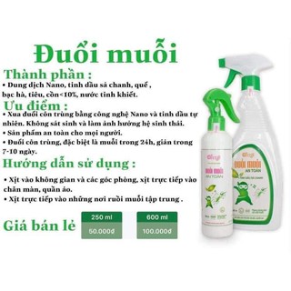 Bình xịt đuổi muỗi Orenji