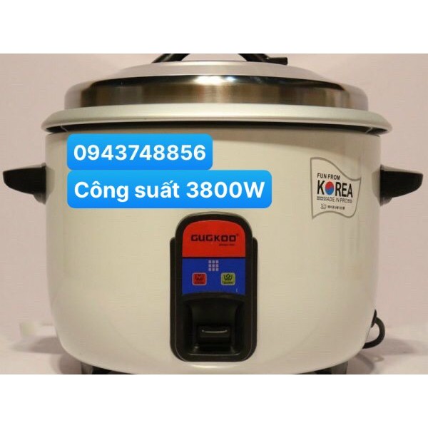 Nồi cơm công nghiệp Cuckoo công suất 3800W