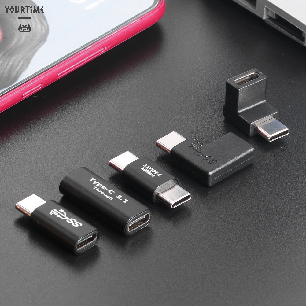 Đầu chuyển đổi USB Type C sang USB Type C 10Gbps 100W PD cho điện thoại laptop máy tính bảng
