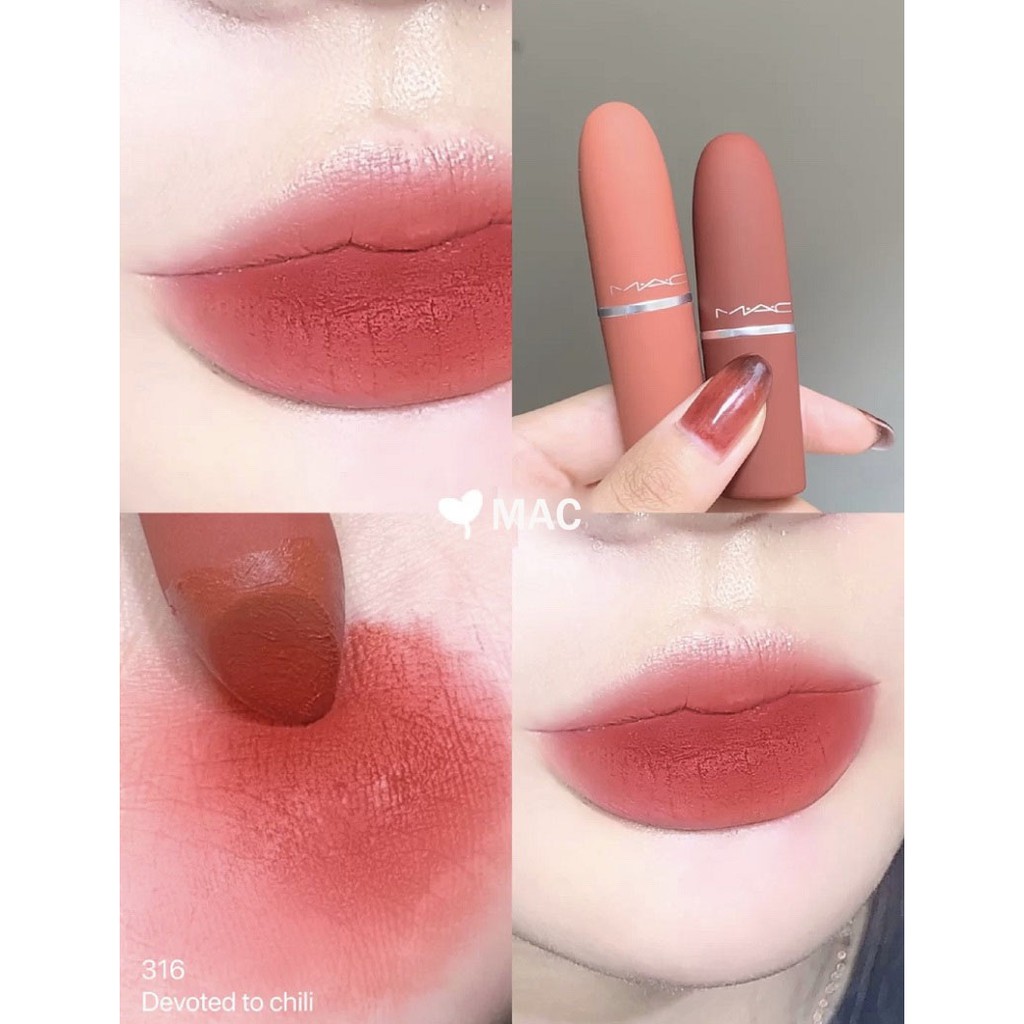 Son môi MAC Powder Kiss Lipstick 3g [Phiên bản giới hạn] LIMITTED 2021 full box hãng. 4.8 | BigBuy360 - bigbuy360.vn