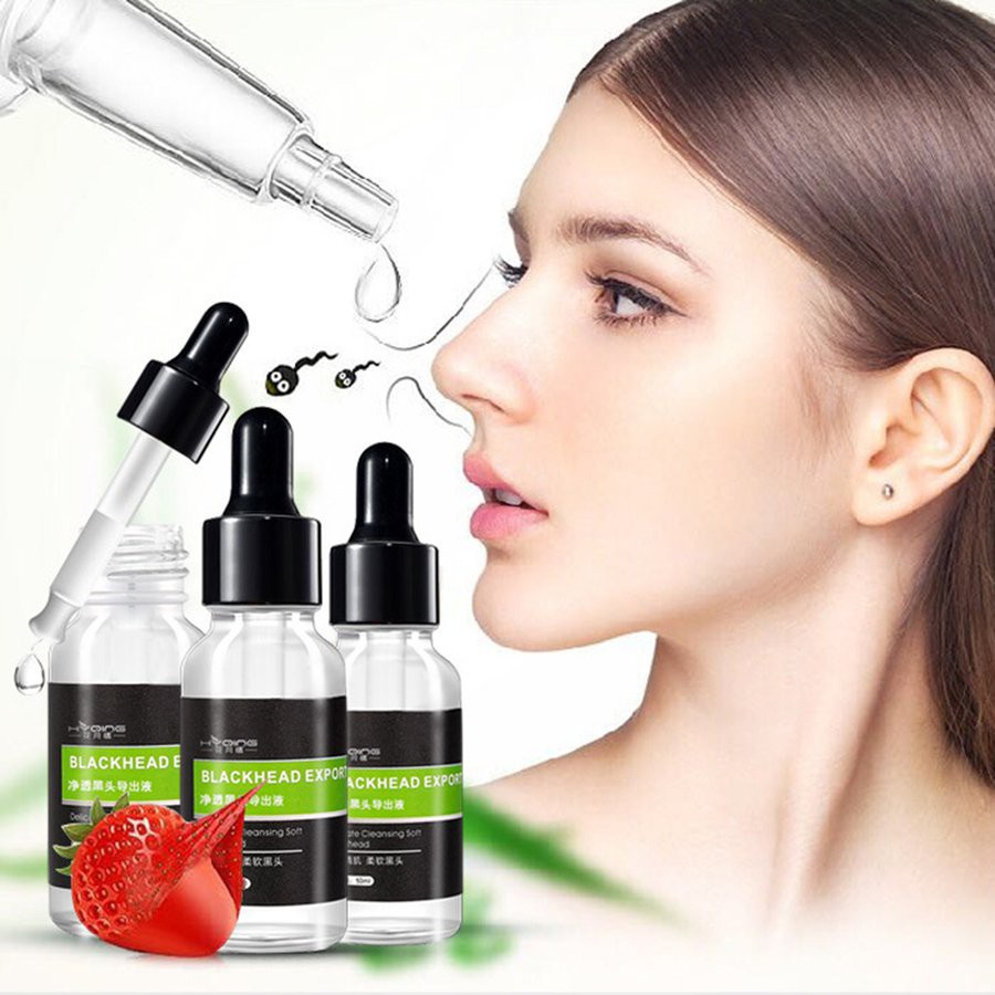 (Hàng Mới Về) Dung Dịch Làm Sạch Sâu Loại Bỏ Mụn Đầu Đen Cỡ Nhỏ 10ml