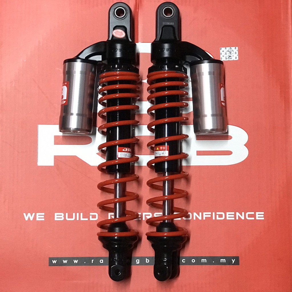 Cặp giảm sóc, phuộc RCB bình dầu MB2 Series 380mm cho Honda SH