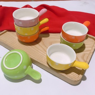 Gáo đựng thức ăn bằng sứ