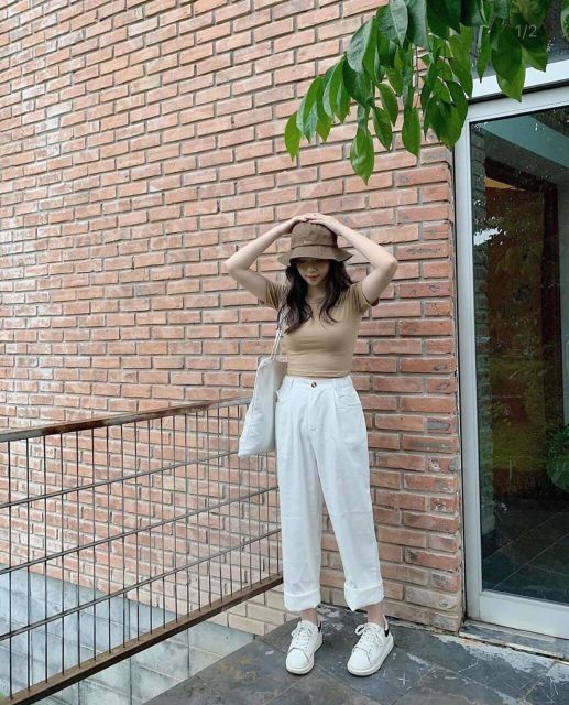 QUẦN THÔ ỐNG SUÔNG ULZZANG | BigBuy360 - bigbuy360.vn