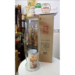 Bình thuỷ tinh ngâm rượu hàn quốc 14 lít ⚡bao bể vỡ⚡