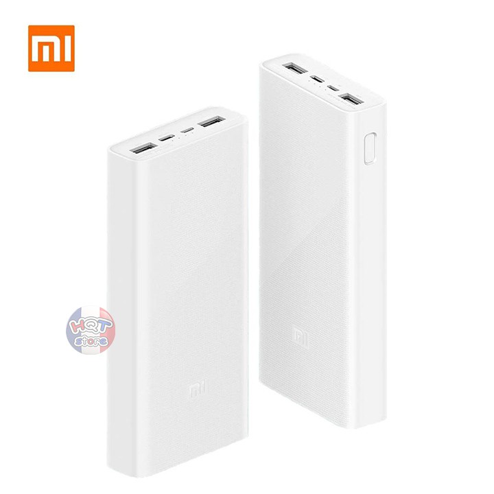 Pin dự phòng Xiaomi 20000mAh Gen 3 2019 Sạc Nhanh 18W PLM18ZM