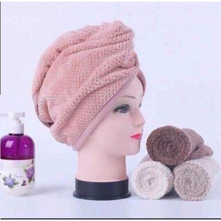 KHĂN Ủ TÓC COTTON HÀN QUỐC