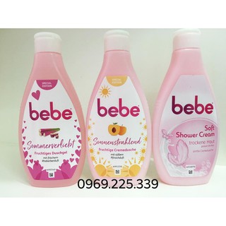 Sữa tắm bebe young care siêu dưỡng ẩm, làm mịn da - hàng đức