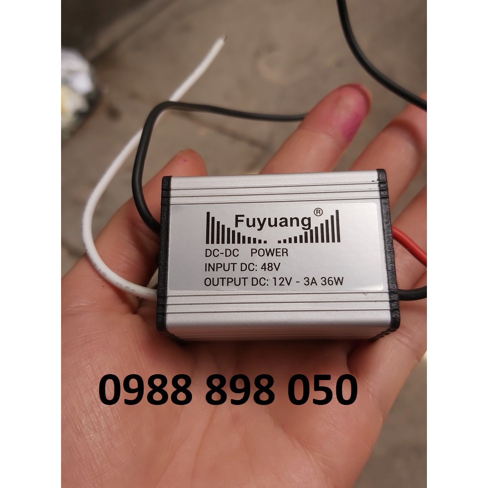 bộ đổi nguồn dc 48v xuống dc 12v 3a