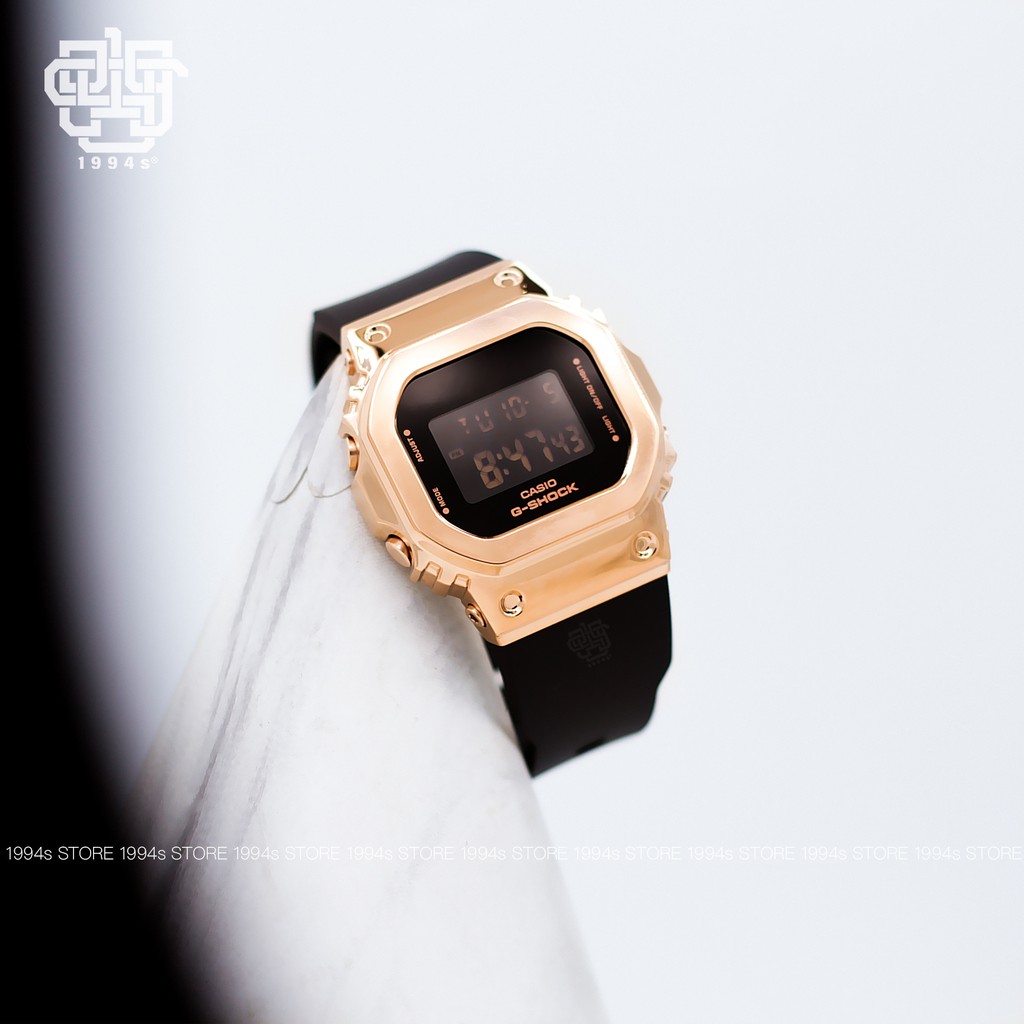 Đồng hồ nữ Casio G-Shock GM-S5600PG-1 / GM-S5600PG-4 chống va đập, chống nước 200m, size 38mm, hàng chính hãng