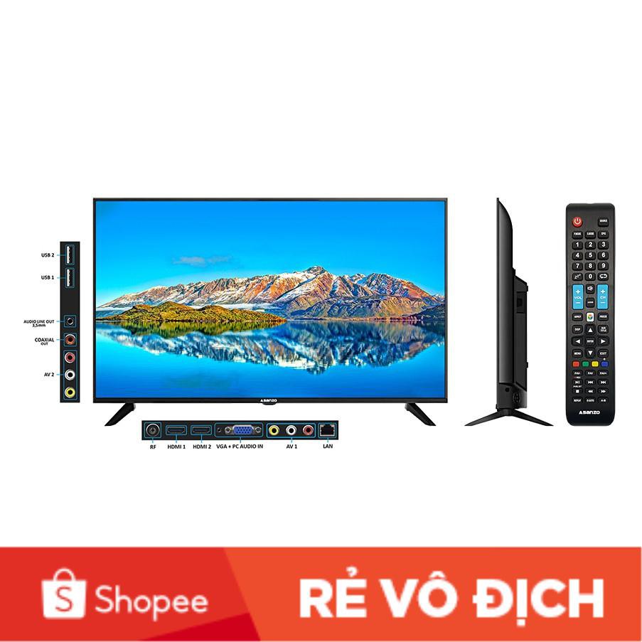 Smart Tivi 43 inch iSlim Asanzo 43SL600