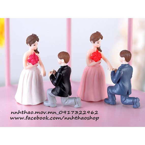 Tượng chibi trang trí mô hình, tiểu cảnh