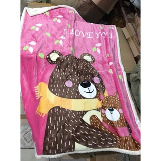 Chăn cho bé siêu ấm 2 lớp (chăn trẻ em, chăn sơ sinh)
