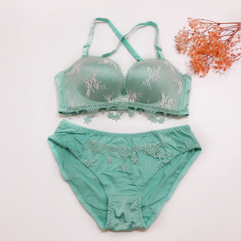 Thanh lý - các set đồ lót nữ không gọng mút dày siêu nâng ngực tạo khe