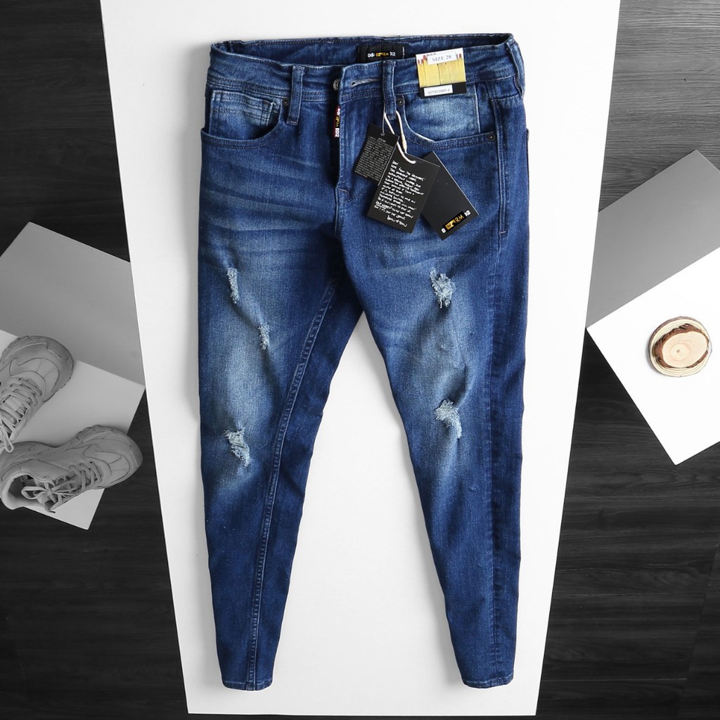 Jeans Blue Wax DS.QUARE Màu Thời Trang Mọi Nơi