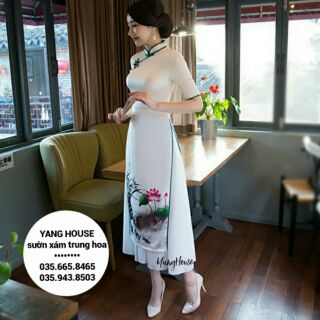 Sườn xám cách tân nữ mẫu mới