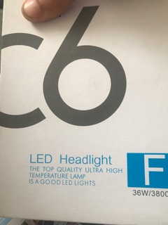 Đèn Led C6 H4 36W
