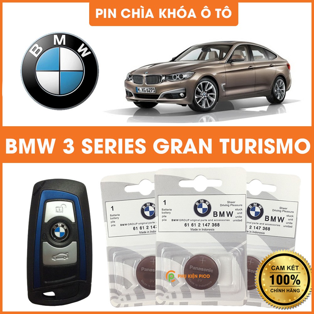 Pin chìa khóa ô tô BMW 3 Series Gran Turismo chính hãng BMW sản xuất tại Indonesia 3V