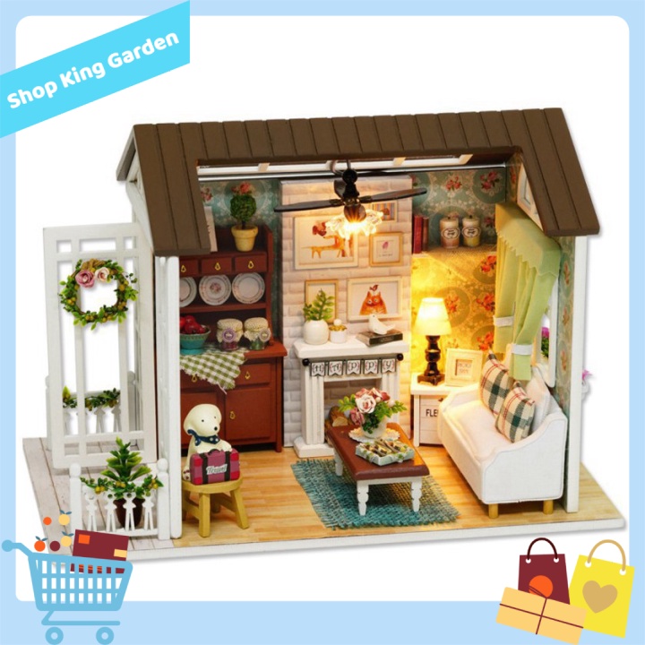Mô hình nhà gỗ đẹp mắt DIY Nhật Bản - Warm House - King's Garden